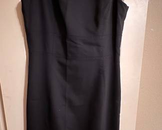 Black Anne Klein sheath dress