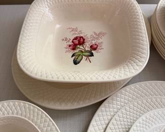 Spode Lady Anne square vegetable bowl