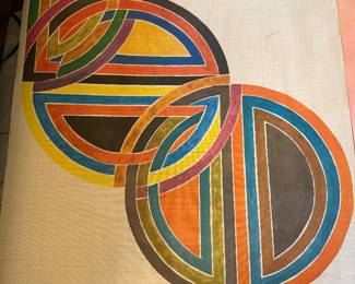 Frank Stella poster 1967 original