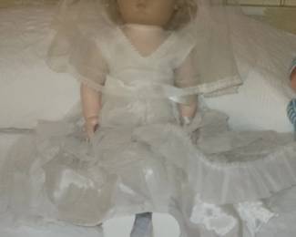 1950's walking bride doll