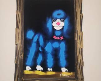 MCM velvet painting