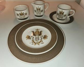 Vintage Sears Dunmore Ironstone dish set