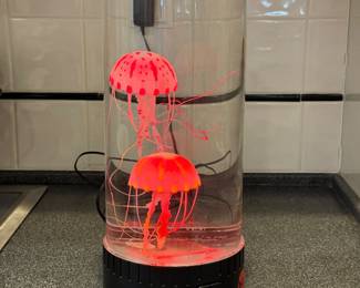 Hermacher Schlemmer Jellfish Illuminated Aquarium Lamp