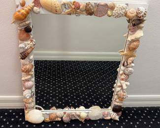 Shell mirror 19.5" x 24"