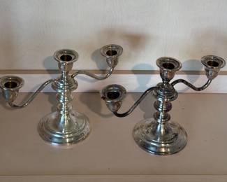 Gorham Sterling Silver candlabras