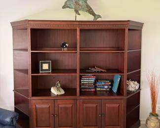 Wall unit by Hooker Furnishings, 8' x 16" x 76"