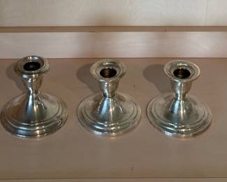 Gorham Sterling Silver candle holders