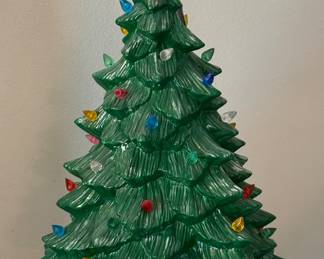 Vintage ceramic Christmas tree