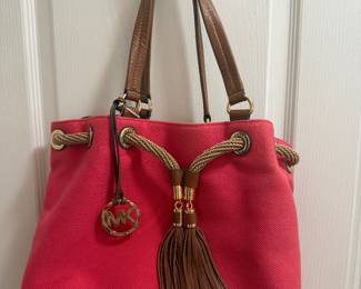 MK Canvas Marina Drawstring Bag
