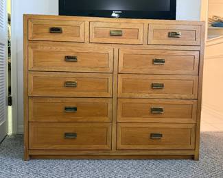1980's Thomasville 11-Drawer Tall Dresser