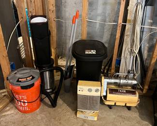 Shop Vac and Cleaning