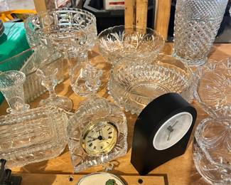 Clocks, Indiana Glass