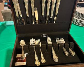 Joan Of Arc Silverware in Case