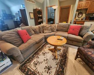 Taupe sectional