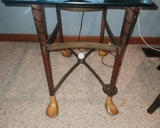 Golf theme end table (coffee table also available)