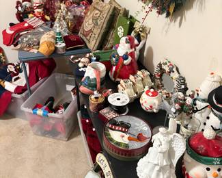 Lots of Christmas stuff