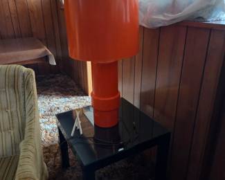 MC Lawrence Peabody Orange Lamp