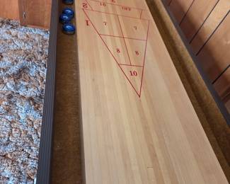 American Shuffleboard w/ Triangular Layout