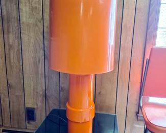 MC Lawrence Peabody Orange Lamp