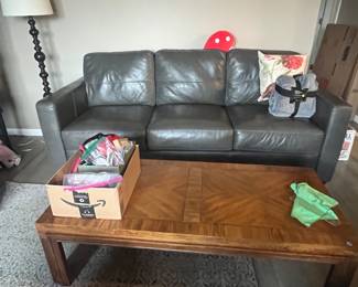 Couch - $100, table $35