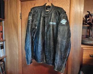 Harley davidson leather jacket XL