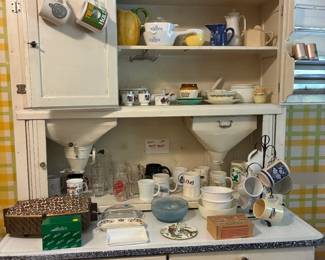 Dishes on Hoosier