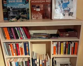 Books and bookcase