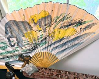 Oversized fan