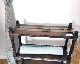 Antique shelving