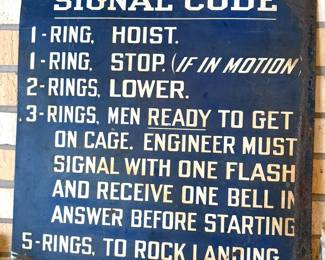 Vintage signage