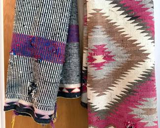 Vintage rugs, as is
