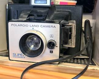 Vintage Polaroid camera