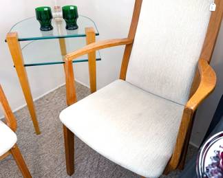 MCM chairs + table