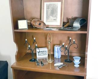 Bookshelf + decor