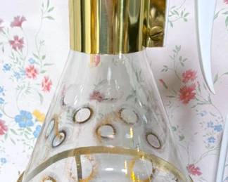 Vintage Fred Press Corning atomic coffee carafe