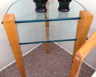 MCM glass table
