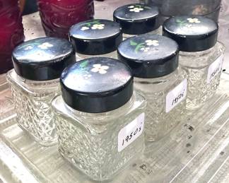 1950s glass jars