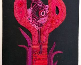 Wilcke Smith fiber art wall piece