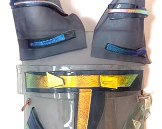 Carol Savid (Taos, NM) glass mask