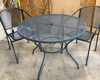 Iron Patio Set