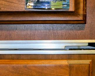 Custom Cabinetry and Refrigerator
