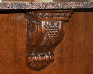 Carved Wooden Corbels (x8)