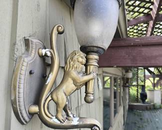 European Style Lion Wall Sconces