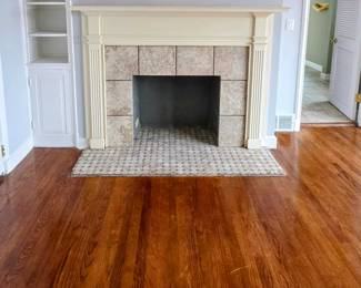 Fireplace Hardwood Floors