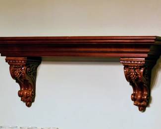 Wooden Shelves (x3)