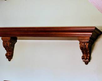 Wooden Shelves (x3)