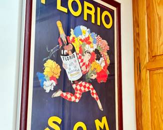 a lot of vintage Italian and french posters prints