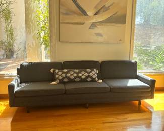 MCM sofa Harvey Prober style and painting