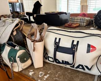 Vintage bgas Donnay Tennis bag