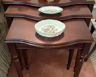 Bombay nesting tables